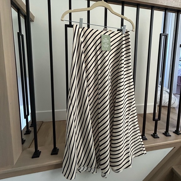 H&M striped slip skirt - Picture 2 of 2